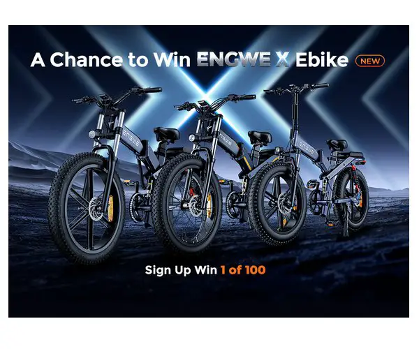 Engwe Bikes X EBike Giveaway - Win An EBike Or EBike Accessories