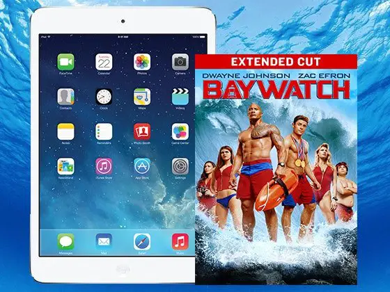 Enter to Win iPad and Baywatch Movie