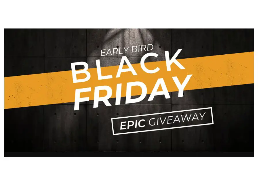 EPIC Network Black Friday 2024 Early Bird Giveaway - Win An IPad Pro & More