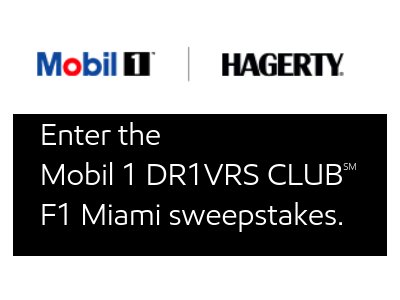 ExxonMobil Hagerty Drivers Club Days F1 Sweepstakes - Win 4 F1 Miami Race Tickets