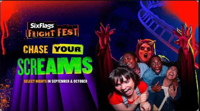 Fanta Halloween Six Flags Instant Win Game – Enter For A Chance To Win 4 Six Flags Tickets (2,500 Winners)