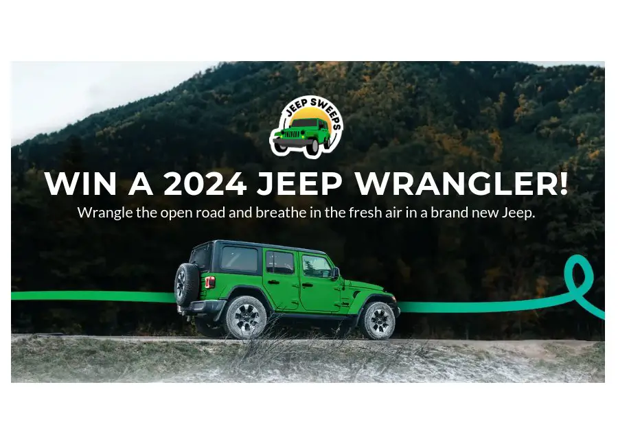 Filterbuy Jeep Sweeps - Win A 2024 Jeep Wrangler