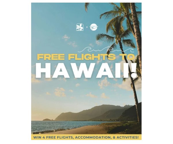 Flights From Home Hawaii Giveaway - Win A Week-Long Trip To Hawaii