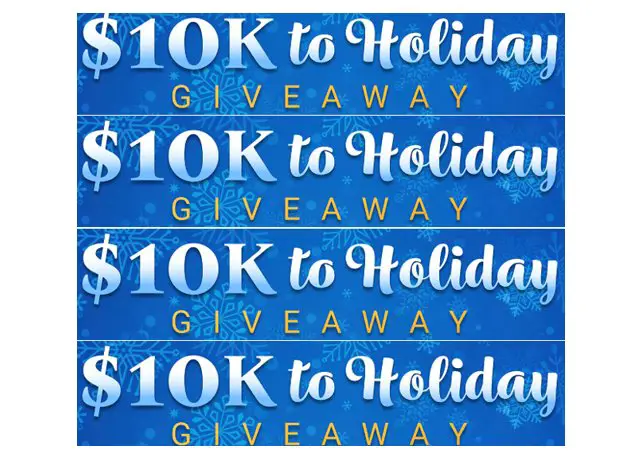 Food Network $10K To Holiday Giveaway - Win $10,000 Cash