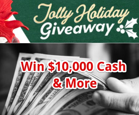 Food Network’s Jolly Holiday Giveaway - Win $10,000 Cash + 1-Year Supply Of Poppi Prebiotic Soda