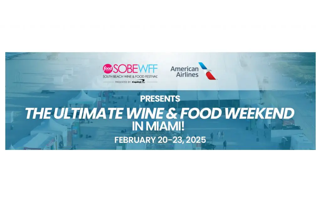 Food Network South Beach Wine & Food Festival Giveaway - Win A Trip To The South Beach Wine & Food Festival