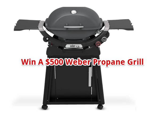 Fourth Creek Weber Grill Giveaway - Win A $500 Weber Propane Grill