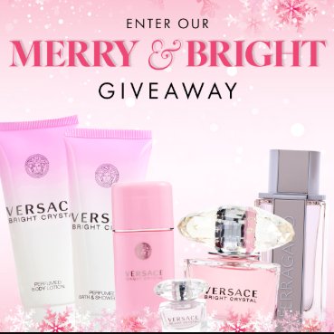 FragranceNet Merry & Bright Sweepstakes – Win A Collection Of Fragrance Gifts