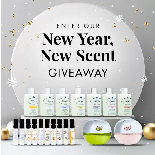 FragranceNet New Year New Scent Sweepstakes - Win A Luxurious Perfume & Cologne Gift Set