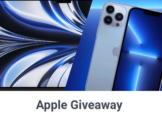 Frankfurt Union Apple Giveaway - Win An iPhone 13, MacBook Pro Or More