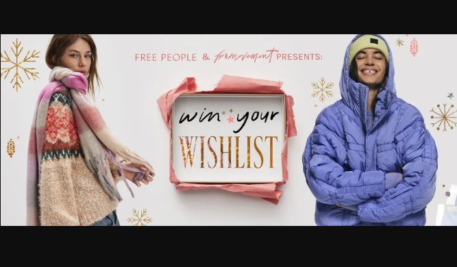 Free People FP Movement Win Your Wishlist 2024 Giveaway – Win A $1,000 Free People Gift Card (5 Winners)