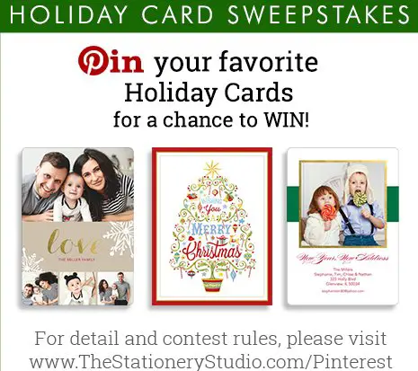 Free Pinterest 2017 Holiday Card