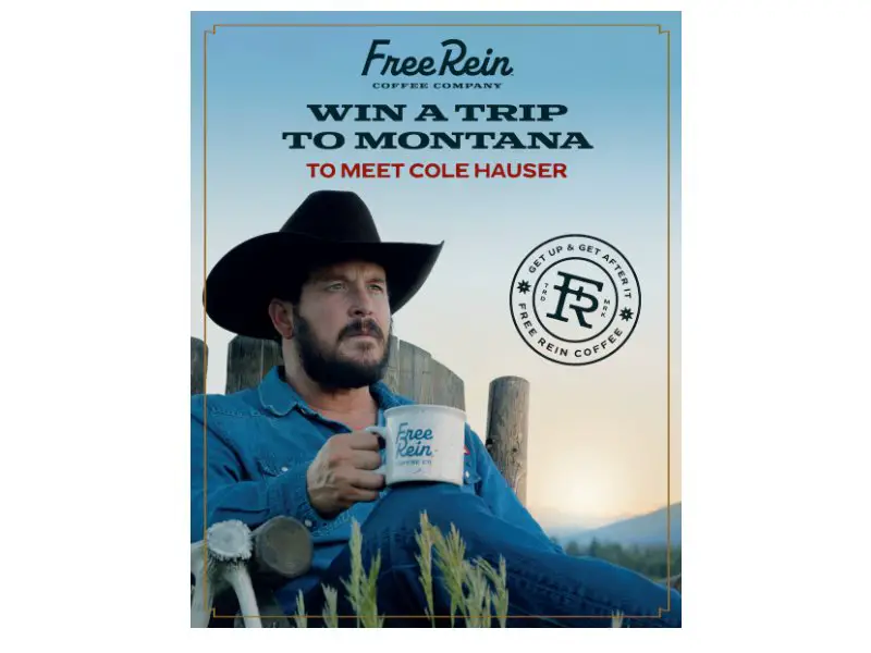 Free Rein Montana Giveaway Sweepstakes - Win A Trip For 2 To Yellowstone National Park