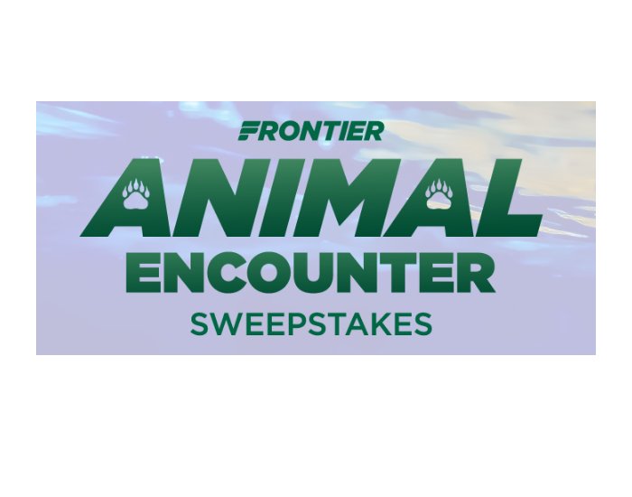 Frontier Airlines Animal Encounter Sweepstakes - Win A Wildlife Getaway For 2 (4 Winners)