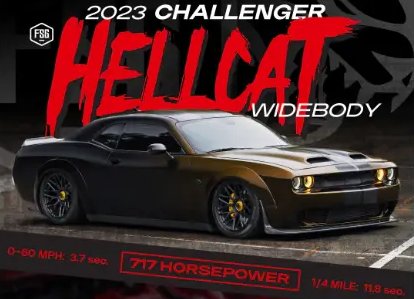 FSG18 2023 Dodge Challenger Hellcat Widebody Last Call Jailbreak Sweepstakes - Win A 2023 Dodge Challenger Hellcat Widebody