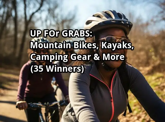 FULFIL Protein Bars Live FulFil’ed Sweepstakes – Win A Pair Of Mountain Bikes, 2 Kayaks, Camping Gear And More (35 Winners)