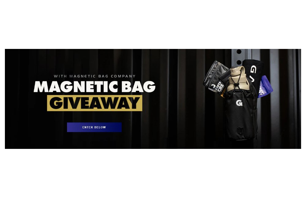 Gains In Bulk Magnetic Bag Giveaway - Win A Brand New Magnetic Bag