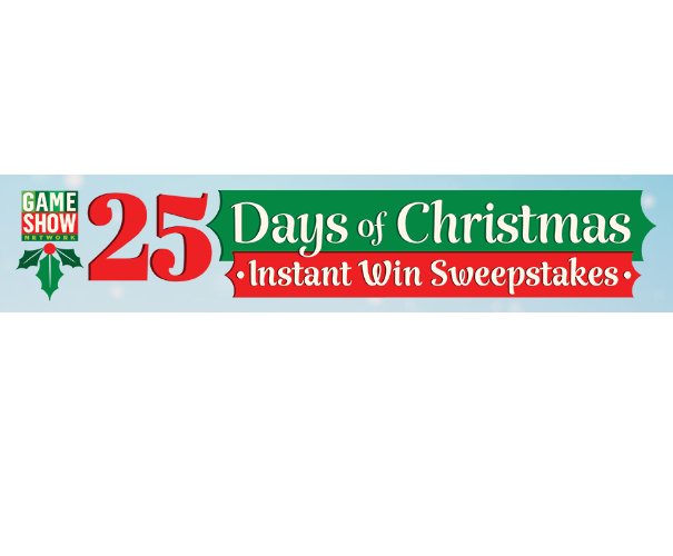 Game Show Network 25 Days Of Christmas Sweepstakes & Instant Win Game - Win A Trip For 2 To New Orleans, Memphis & Nashville