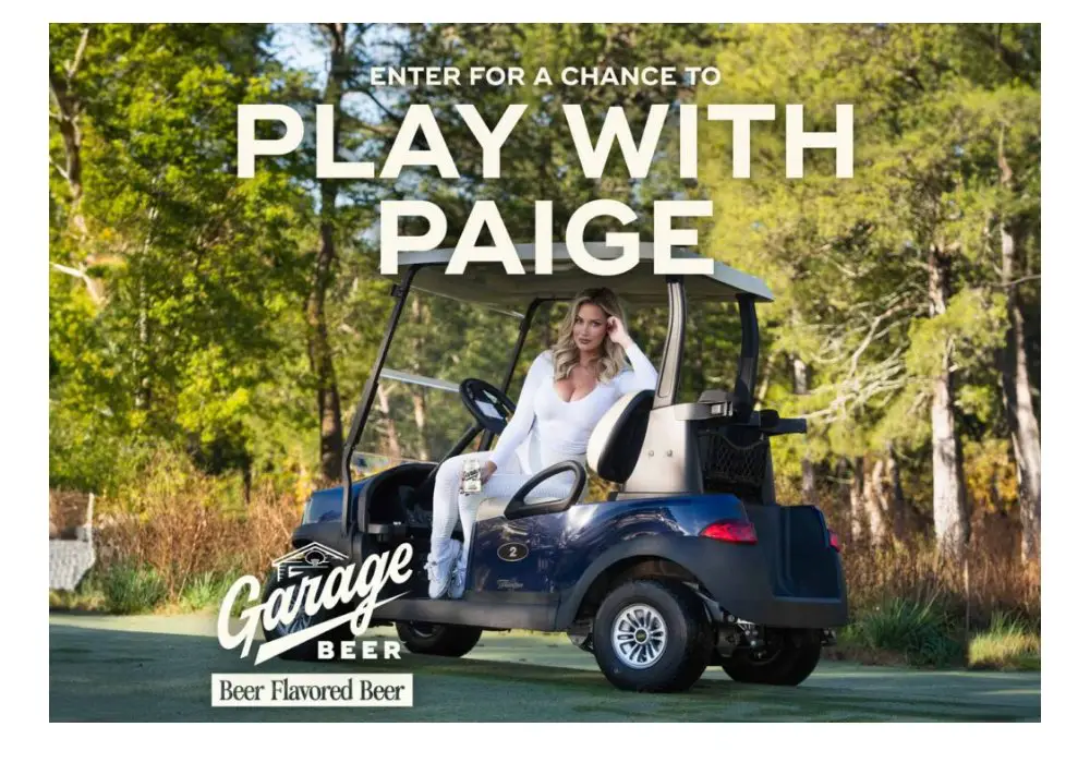 Garage Beer Giveaway - Play Golf With Paige Spiranac