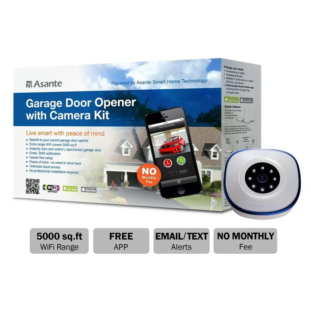 Garage Door Opener with Camera Kit Giveaway