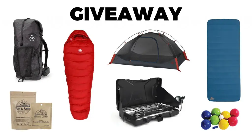 Gear.com Ultimate Camping Giveaway - Win A $900 Backpacking & Camping Gear