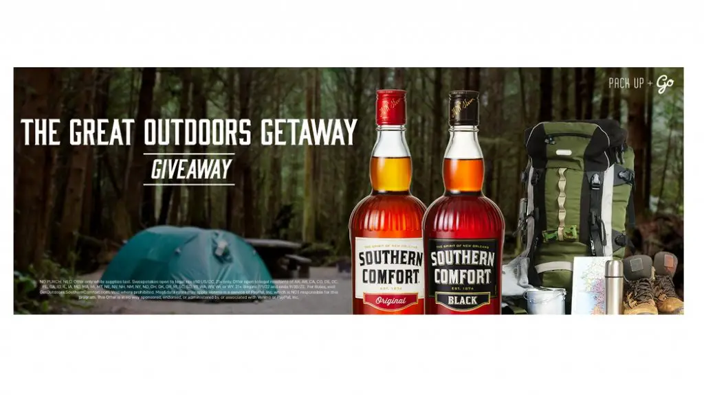 Get Outdoors With Southern Comfort Sweepstakes - Win an Outdoor Adventure for Two and More