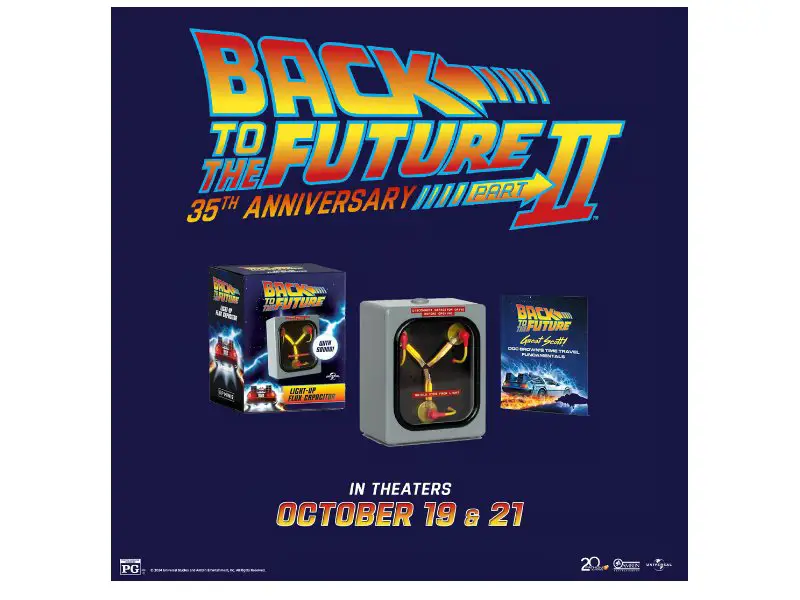 Gleam Back To The Future Light-Up Flux Capacitor Sweepstakes - Win A Miniature Flux Capacitor