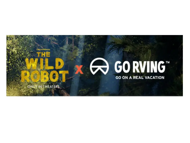 Go RVing Sweepstakes - Win A Private Screening Of The Wild Robot & Gift Packs