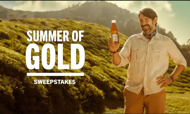 Gold Peak Summer Of Gold Instant Win Game & Sweepstakes – Win A Golden Backyard Glamping Experience & Instant Prizes (251 Winners)