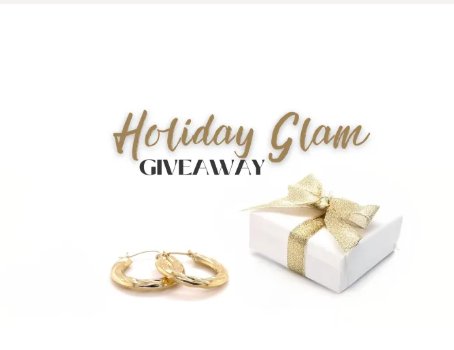 Goldmania Holiday Glam Giveaway – Win A Pair Of 14K Yellow Gold Twisted Round Earrings