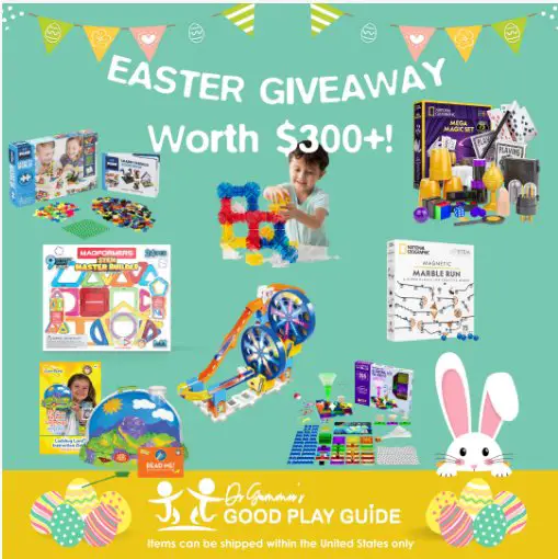 Good Toy Guide's USA Easter Toy Giveaway - Win A $300 Egg-Cellent Easter Bundle