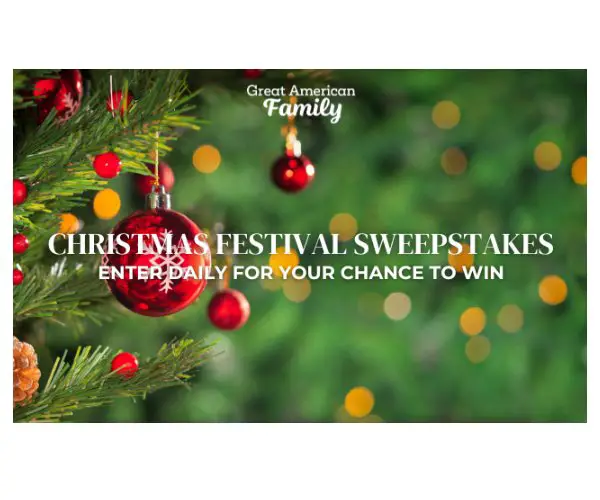 Great American Family Christmas Festival Sweepstakes - Win A Trip For 2 To New York