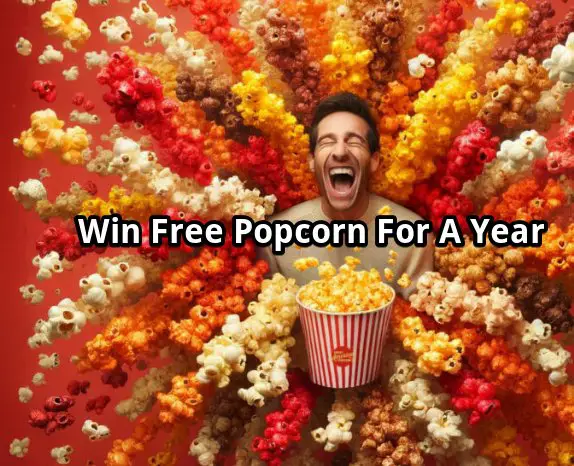 Great American Popcorn Year Of Popcorn Sweepstakes - Win Free Popcorn For A Year