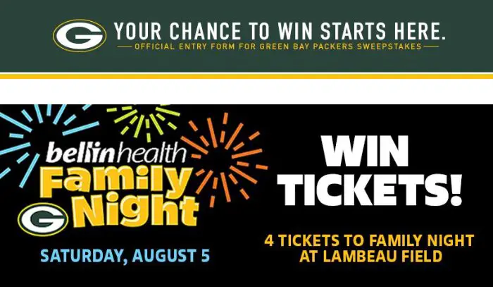 Packers Family Night tickets on sale this month