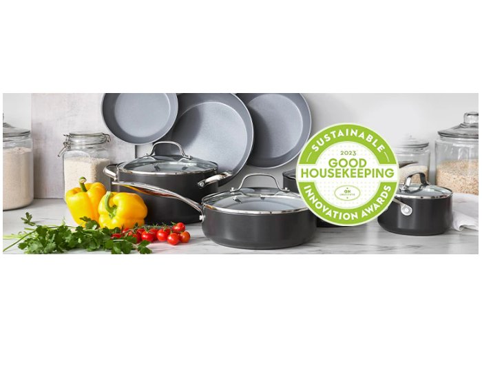 Green Pan Valencia Pro Stainless Steel Giveaway - Win A 10-Piece Cookware Set