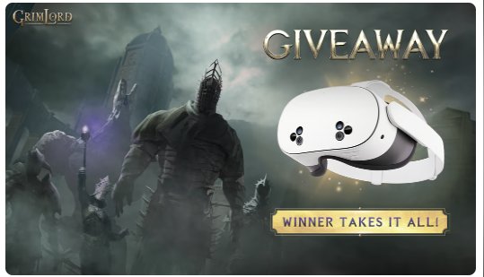 Grimlord Launch Giveaway – Win A Meta Quest 3S VR Headset