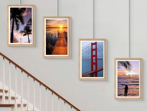 GTMEDIA World's First 10-Screen Digital Photo Frame Sweepstakes – Win A Smart Picture Frame Wall Set