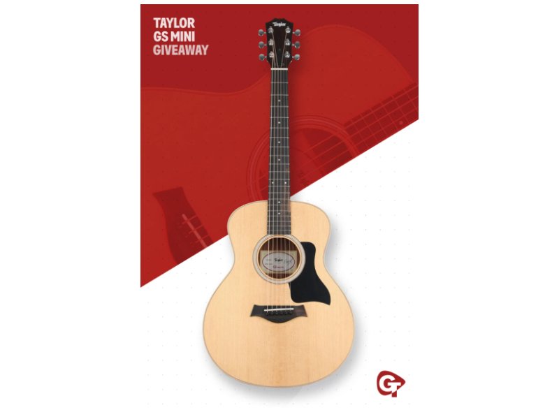 Guitar Tricks Taylor GS Mini Giveaway - Win A Limited Edition Guitar From Taylor