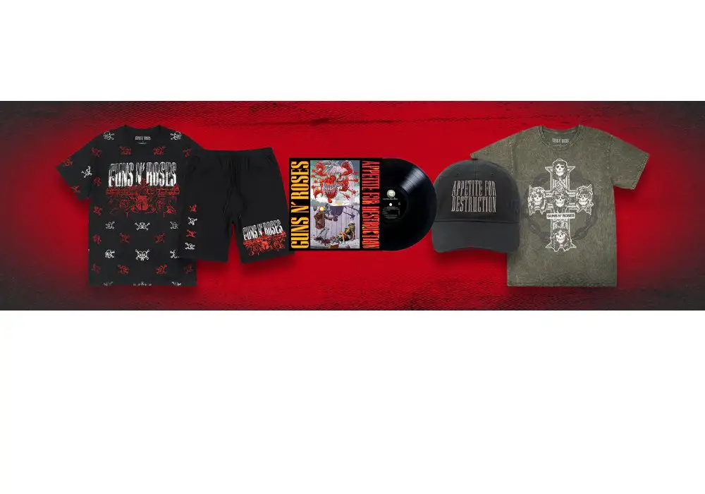 Guns N' Roses Appetite for Destruction Anniversary Giveaway - Win A Guns N' Roses Prize Pack