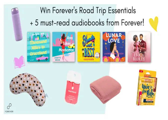 Hachette Book Group Forever Road Trip Essentials Sweepstakes - Win Road Trip Essentials and Audiobooks