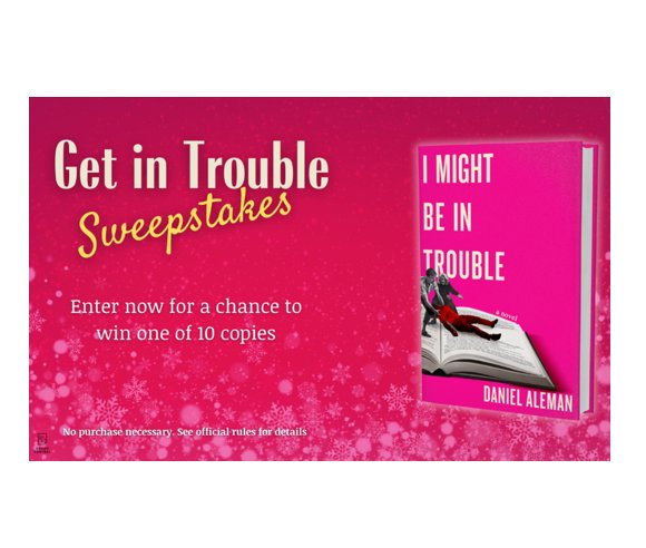 Hachette “Get in Trouble” Sweepstakes - Win A Free Book {10 Winners}