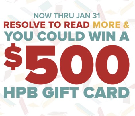 Half Price Books $25 Gift Card Sweepstakes (10 Winners!)