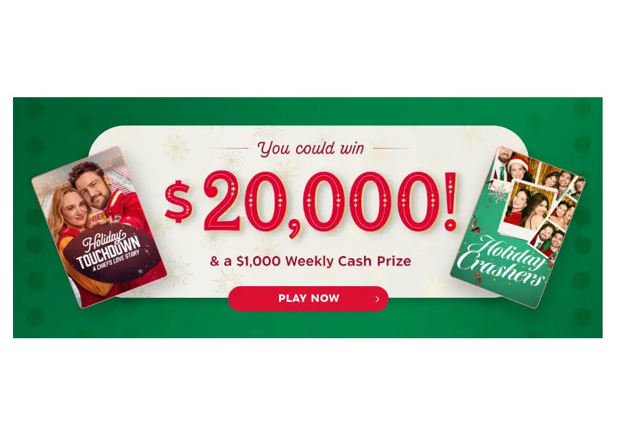 Hallmark Channel Sweepstakes October 2024 Hallmark Channel Countdown