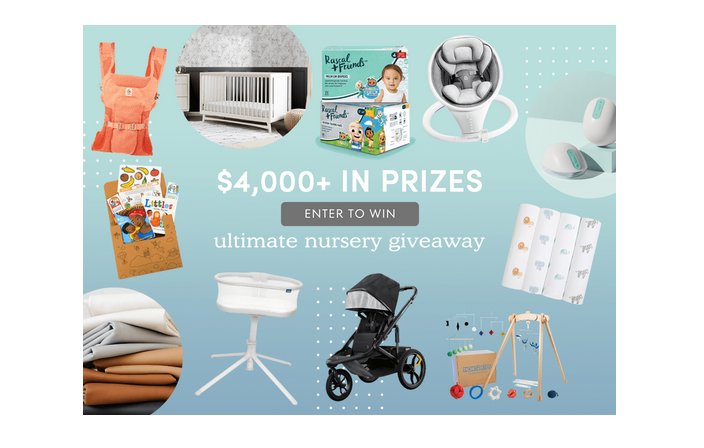 HALO/aden + anais Ultimate Nursery Giveaway - Win Over $4,000 in Baby Products