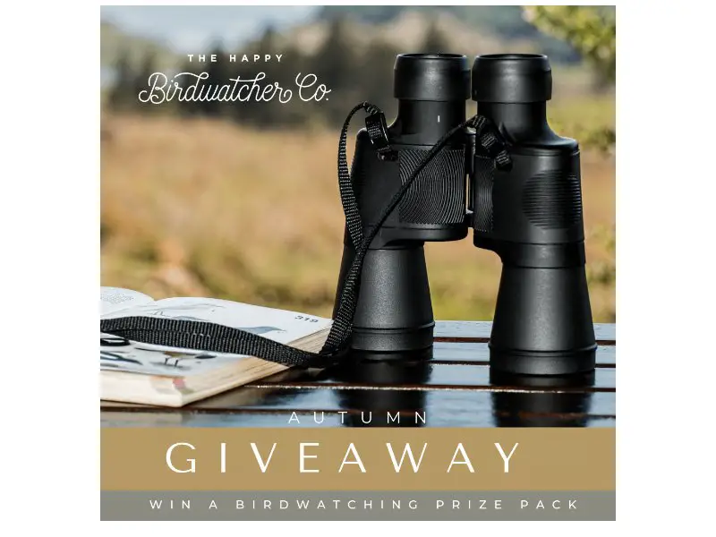 Happy Birdwatcher Autumn Giveaway - Win A Birdwatcher Prize Package