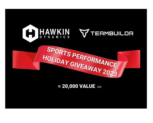 Hawkin Dynamics Sports Performance Holiday Giveaway 2023 - Win Sports Monitoring Equipment, Software & More