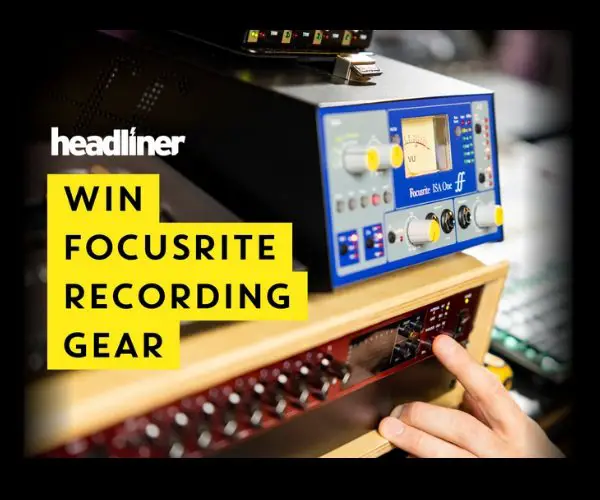 Headliner Magazine Giveaway - Win A 10-Channel FocusRite Recording Rig