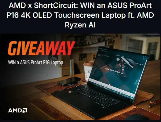 Heaven Media's Laptop Giveaway - Win An ASUS ProArt P16 Laptop