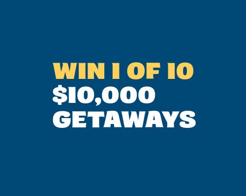 Hellmann’s Win A Vacation Getaway Sweepstakes - Win A $10,000 Gift Card (10 Winners)