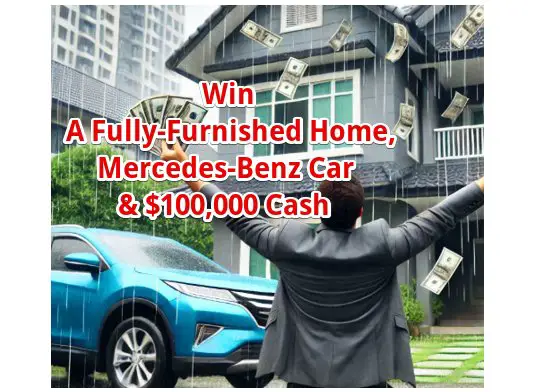 HGTV Dream Home Giveaway 2025 - Win A Fully-Furnished Home, Mercedes-Benz Car & $100,000 Cash